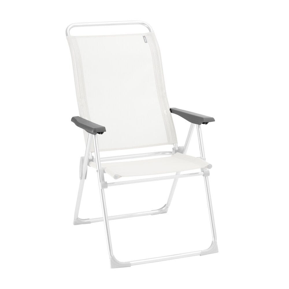 Reposabrazos Sillón (x2) - Alu Cham - Polymère - Gris Titane