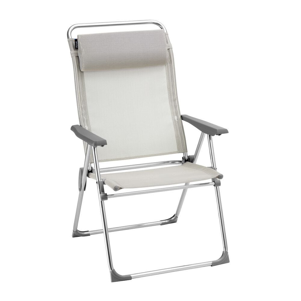 Butaca plegable multi-posición XL - Alu Cham XL - Batyline® Iso - Beige Seigle