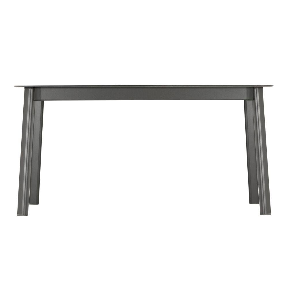 Mesa de jardín 4 a 6 personas - Oron - HPL - Gris Fusain